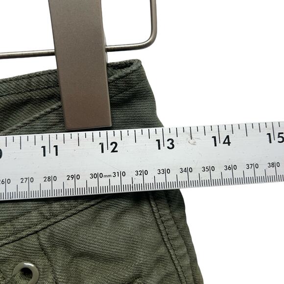 THE KOOPLES Lace Up Shorts‎ Olive Green Women’s Size 1 (Small) - Picture 13 of 13